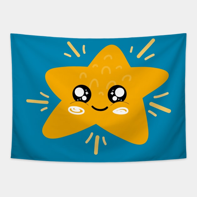 Shine star Tapestry by jessycroft