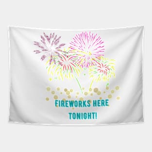 Fireworks Tonight Tapestry