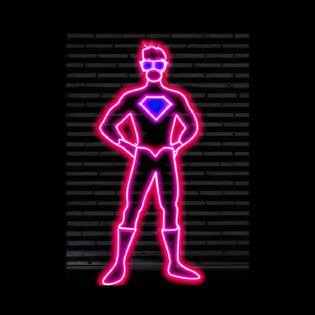 Superhero Neon by maxcode