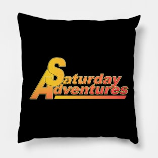 Saturday Adventures Pillow