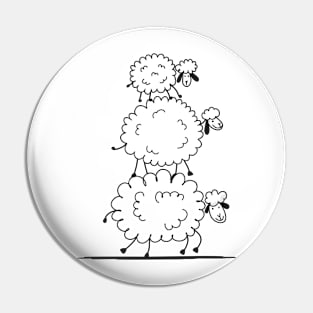 friendsheep Pin