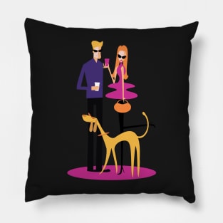 Coffee Couple Pillow