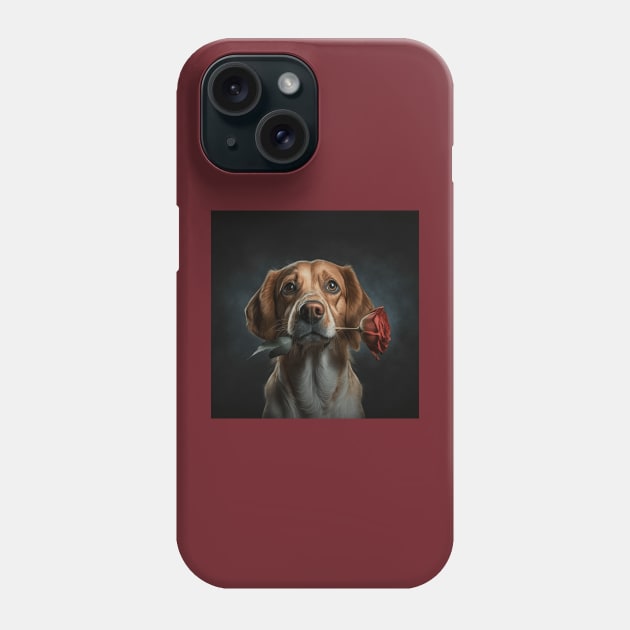 Beagle My Valentine Date Phone Case by idrockthat