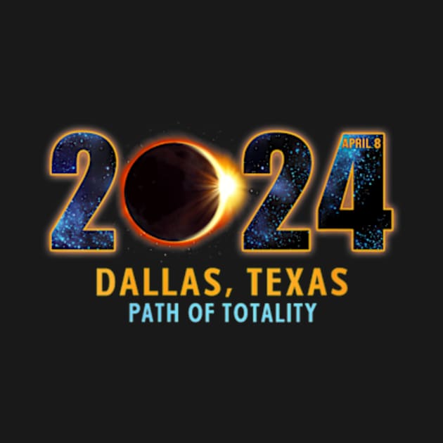 Wos Dallas Texas Total Solar Eclipse 2024 by SanJKaka