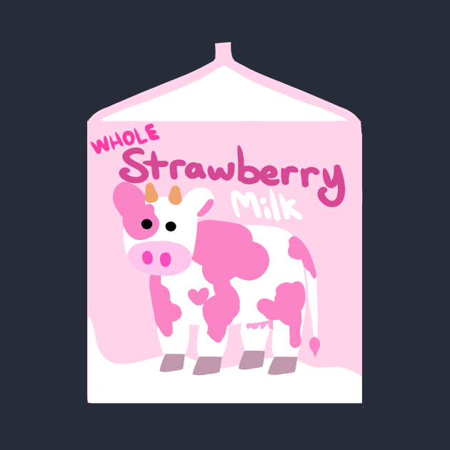 strawberry milk by ghostsubscription