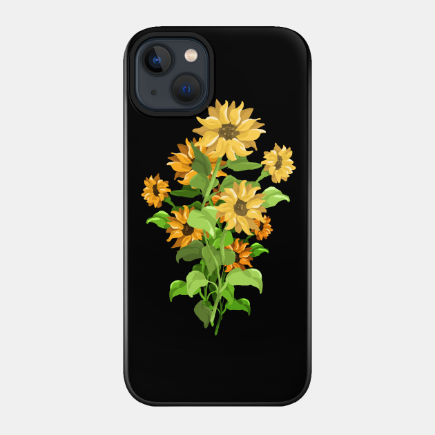 Sun Flower - Flower - Phone Case