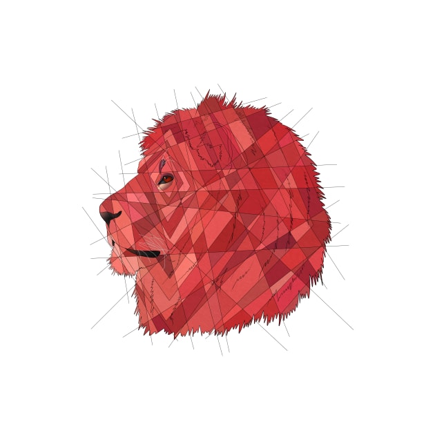 Red Lion by Blacklightco