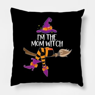 Im He Mom Witch  Halloween Matching Group Costume Pillow