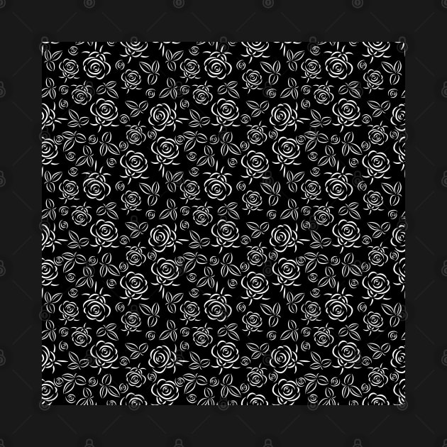 Roses pattern by Julia_Faranchuk