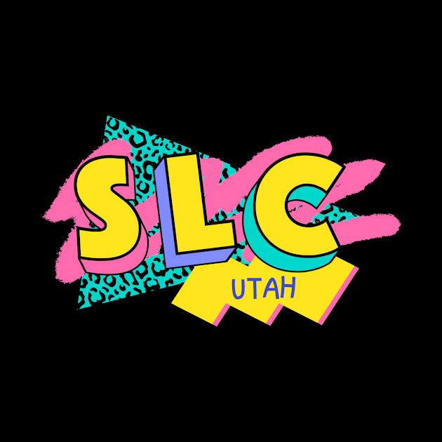 Retro 90s Salt Lake City SLC / Rad Memphis Style / 90s Vibes by Now Boarding