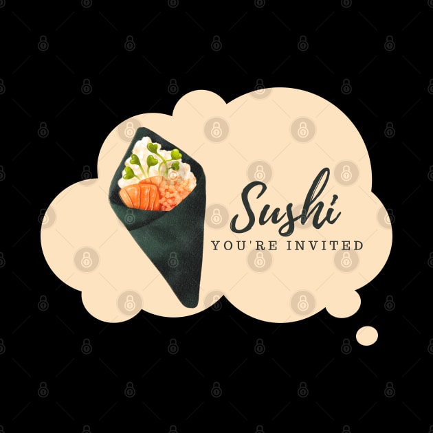 Sushi You're Invited by Novelty Depot