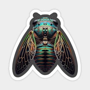 cool Cicada Insect Great Eastern Brood X USA 2024 Magnet