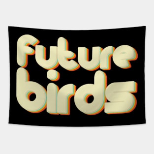 vintage color futurebirds Tapestry