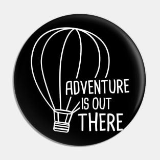 Adventure | Hot Air Balloon Graphic Pin