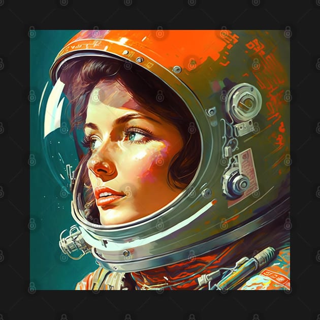 We Are Floating In Space - 14 - Sci-Fi Inspired Retro Artwork by saudade