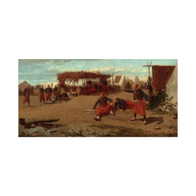 Pitching Quoits by Winslow Homer by Classic Art Stall