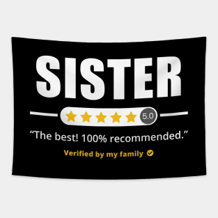 Five Stars Sister Tapestry