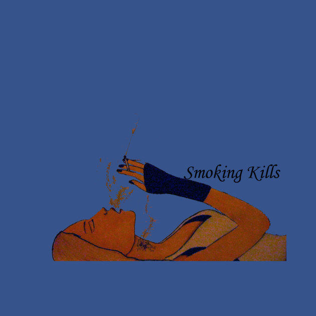 Disover Smoking Kills - Smoking - T-Shirt