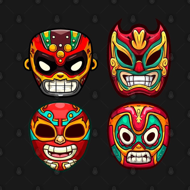 Luchadores by GreenBox10