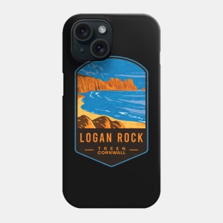 Logan Rock Treen Cornwall Phone Case