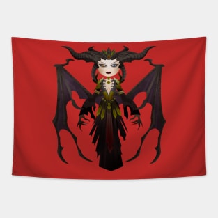 Queen Demon Tapestry