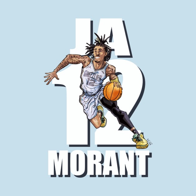 Ja Morant 2 by WD_art