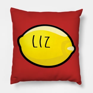 Liz Lemon the Lemon Pillow