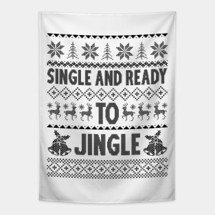 single and ready to jingle Tapestry