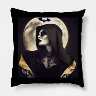 Vampire Lady at Moonlight Pillow