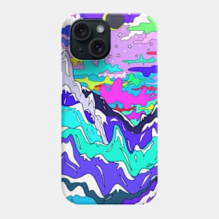 Colorful landscape Phone Case