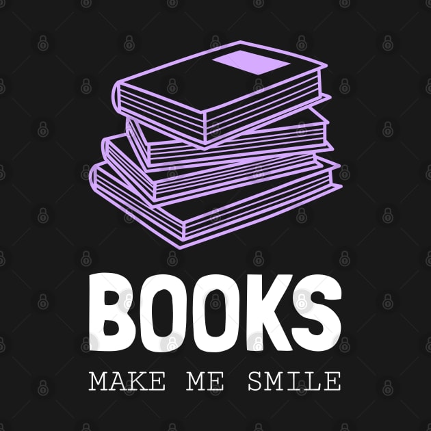 books make me smile by juinwonderland 41