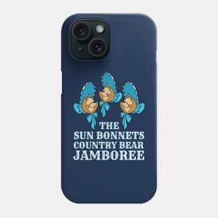 Country bear jamboree The Sun Bonnets triplets bears Phone Case