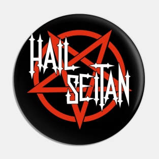 Hail Seitan Pin