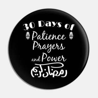 30 Days of Patience Prayers and Power" Pin