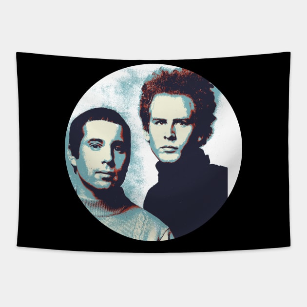 Simon and Garfunkel Tapestry by GreenRabbit