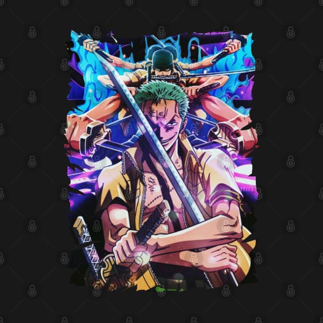 ZORO SAMURAI ANIME by graficklisensick666