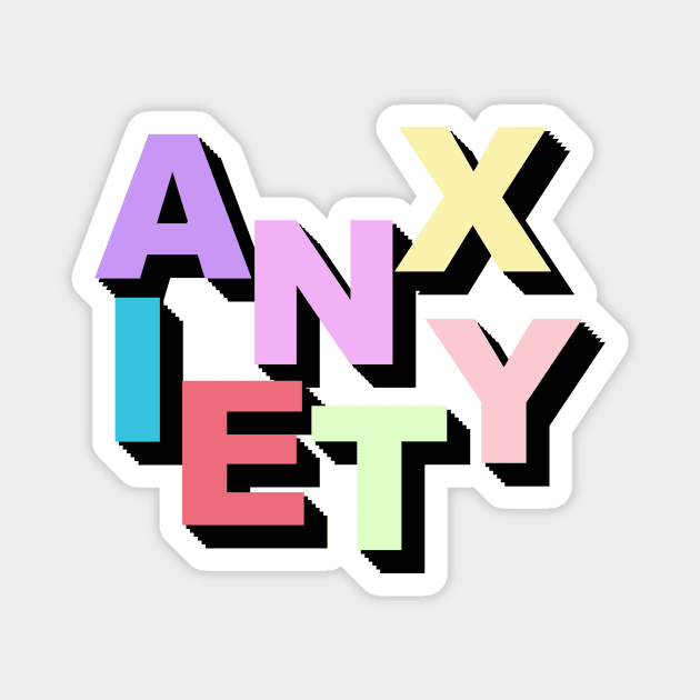 Anxiety Magnet by Vintage Dream