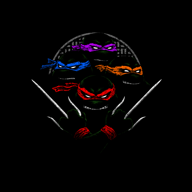 Teenage Mutant Ninja Brothers by CoryFreemanDesign