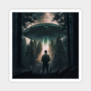 A Close Encounter Magnet