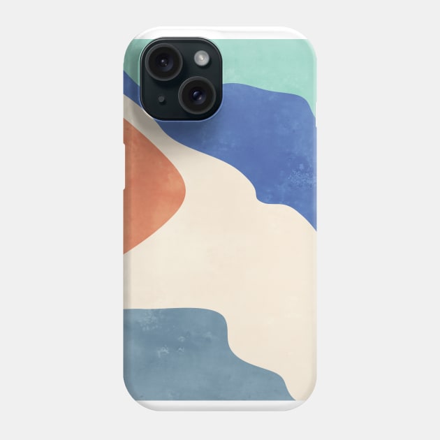 Abstract Beige Colour Artwork Phone Case by Art Designs