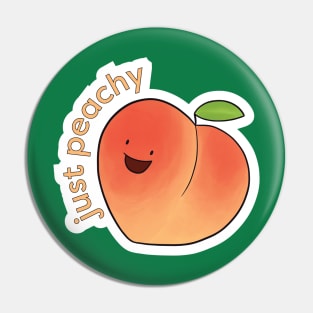 Just Peachy Pin