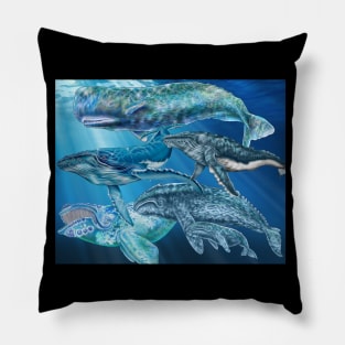 Whales Pillow