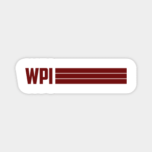 WPI Retro Stripe Magnet