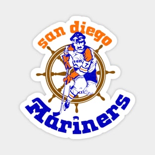 Defunct San Diego Mariners Hockey Magnet