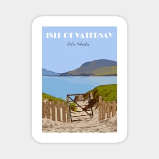 Isle of Vatersay Travel Poster Print Magnet