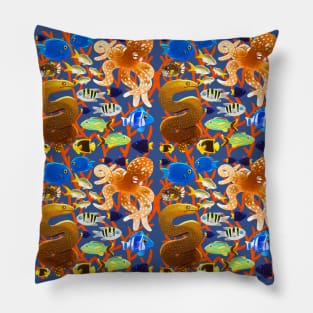 Sea animals pattern Pillow