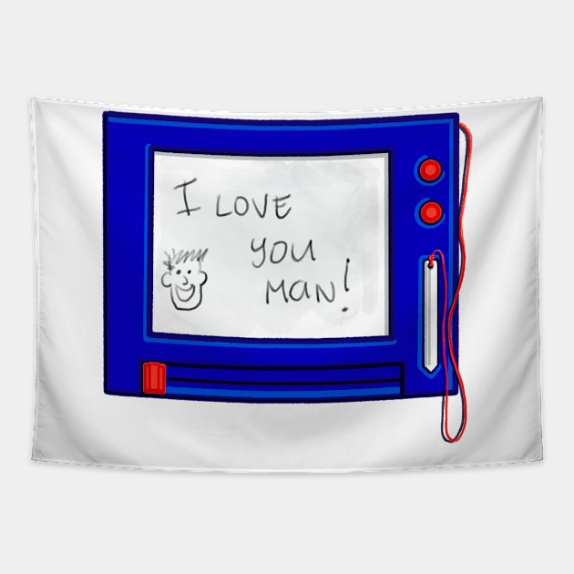 I love you man Tapestry by Beansiekins