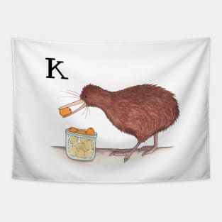 K is for Kiwi Tapestry