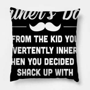 Happy Father_s day From The Kid Gift For Dad Shirt Pillow