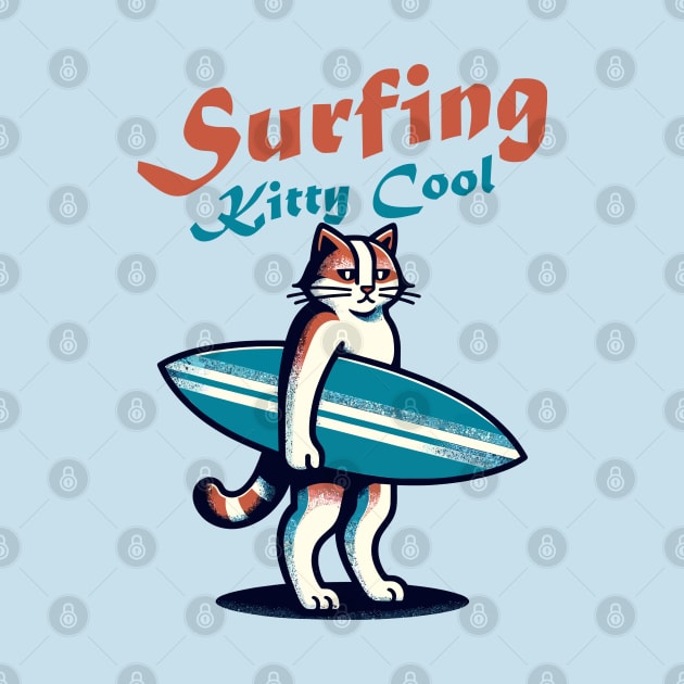 Surfing Cat by Art_Boys